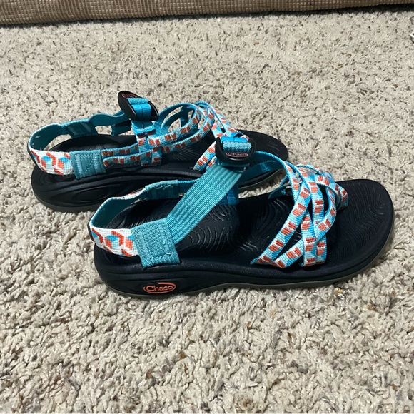 Chaco straps blue,women’s 5 - Picture 6 of 13